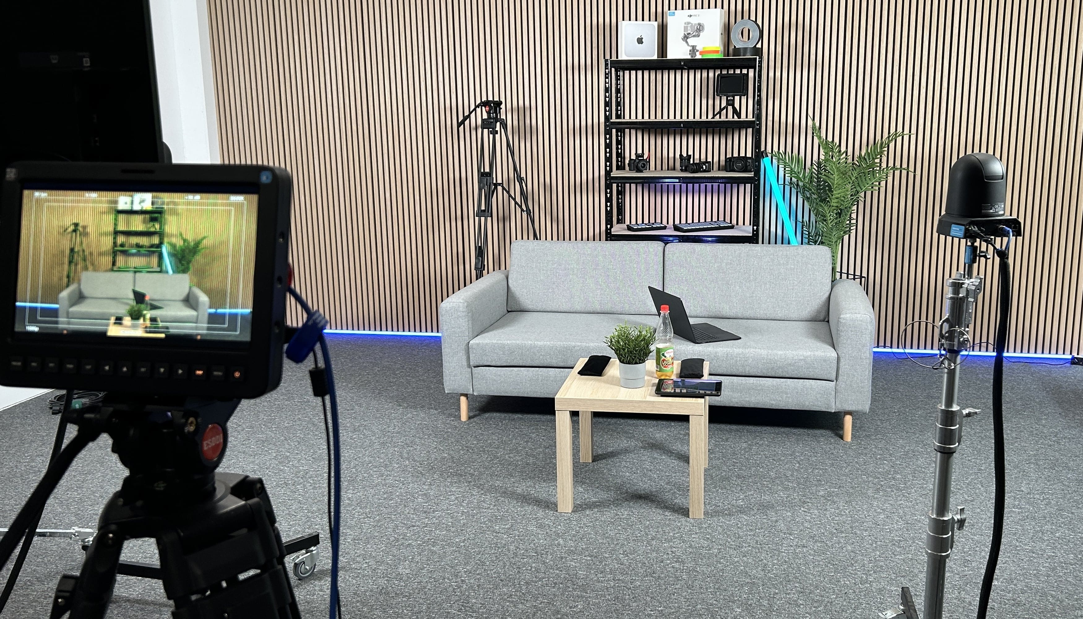 Streamingkeller Schweinfurt Studio Beispiel Video-Podcast